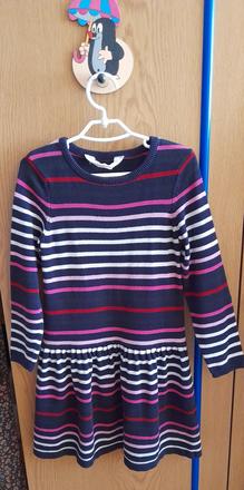 Svetrové bavlněné šatičky  h&m v.110/116, h&m,110