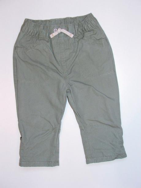 W28 podšité plátěné kalhoty vel. 80, george,80