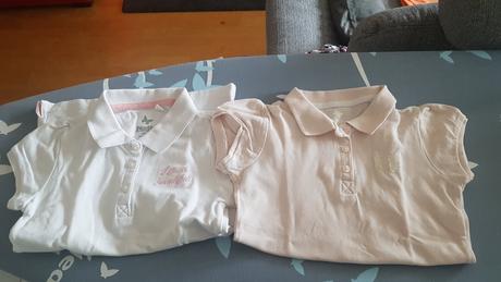 Dívčí trička 2 ks značky lupilu, velikost 110/116, lupilu,110