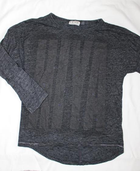 Po40. melír-stříbřité tričko 8-9 let, next,134