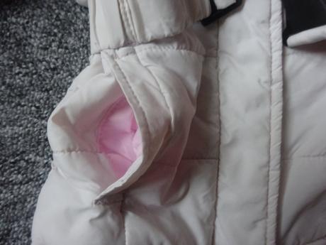 Zimní bunda s páskem, vel. 98, girl2girl,98