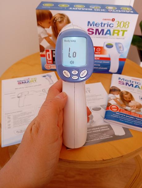 Bezkontaktní teploměr cemio metric 308 smart,