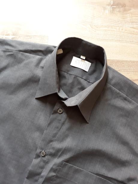 Šedá pánska košile, 40
