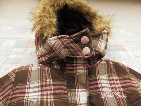 Kostkovaná zimní bunda dopodopo, vel. 110, dopodopo,110