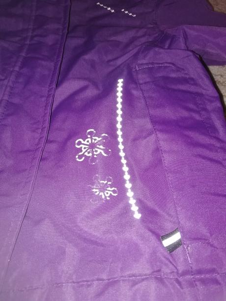 Zimní bundička 98/104 pěkný stav, lupilu,98