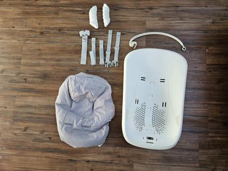 Stokke tripp trapp novorozenecká sada šedá bílá ne, 