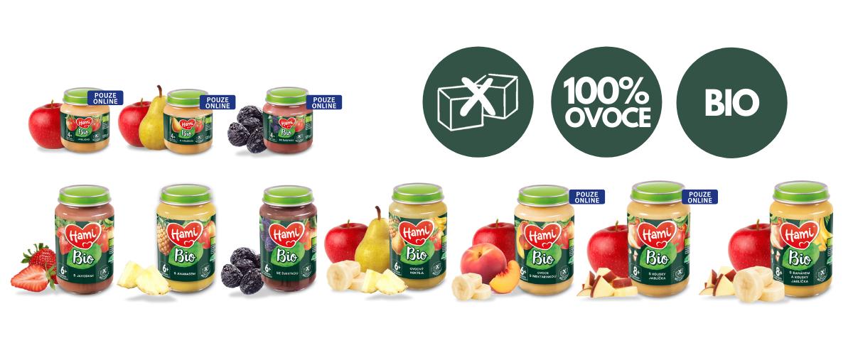Příkrmy Hami BIO Příkrmy Hami BIO