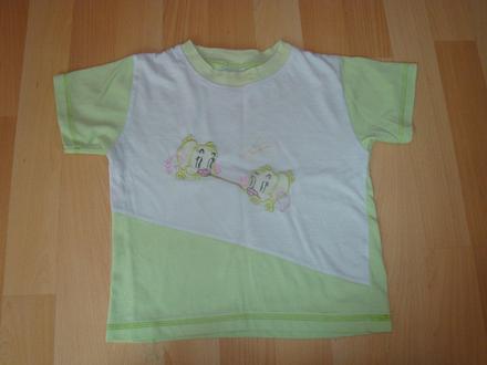 Tričko s ptáčky, vel. 3-4 roky, 92