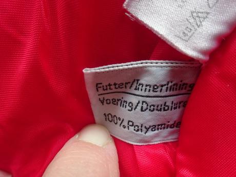 Zimní oteplovačky červené, vel. 92, c&a,92