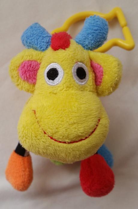 Plyšová závěsná kravička, 