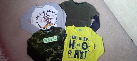 4x tričko vel."128", disney,128