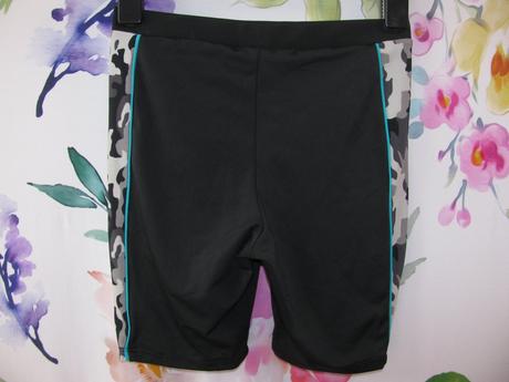 Černé chlapecké plavky s maskáčovou vsadkou, tu,146