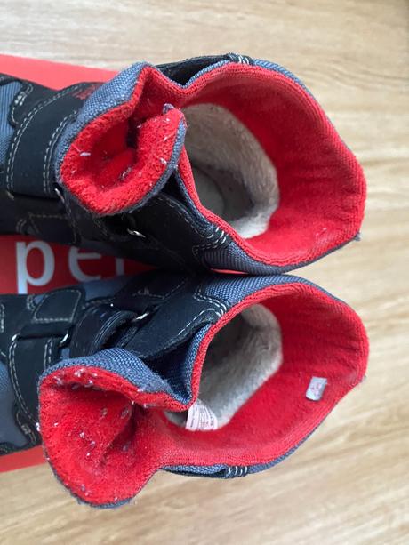 Zimní dětské boty - unisex - superfit gore-tex, superfit,29