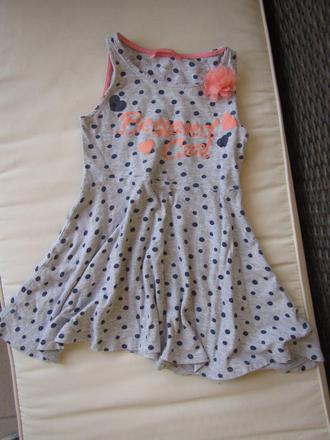 Točivé šatičky, terranova,104-110,puntík a květ, 110