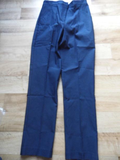 Tmavě modré dámské kalhoty, orsay,38