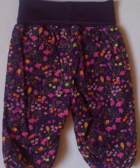 Dětské zateplené (vyteplené) manžestráčky, 62, h&m, h&m,62