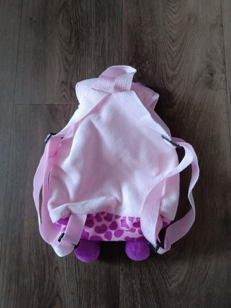 Plyšový batoh pro nejmenší - žirafa,