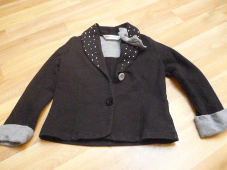 Bavlněné sako s kamínky vel. 3, 98