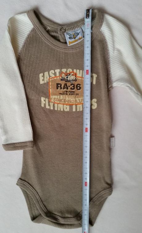 Kojenecké body s dlouhým rukávem, vel.68, 68