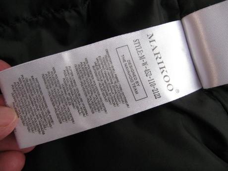 Zimní kabát s kapucí marikoo, m