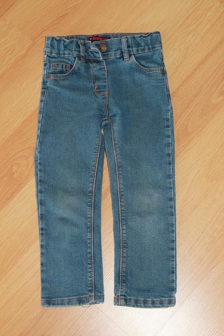Kalhoty džíny zn.denim - modré, tegulace, v. 104, denim,104