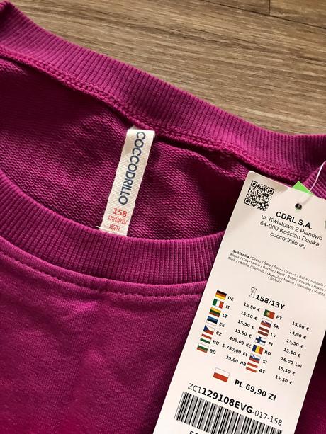 Teplákové šaty, coccodrillo,158