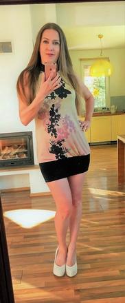 Minišaty/top s průstřihem zad, vel xs/s, la belle,, s