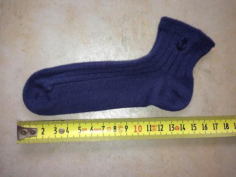 6x kotníčkové ponožky výšivka srdce kotva vel.21, h&m,21