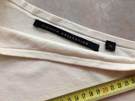 Sexy byznys elastický top asymetrie bílá vel.36,s, 36