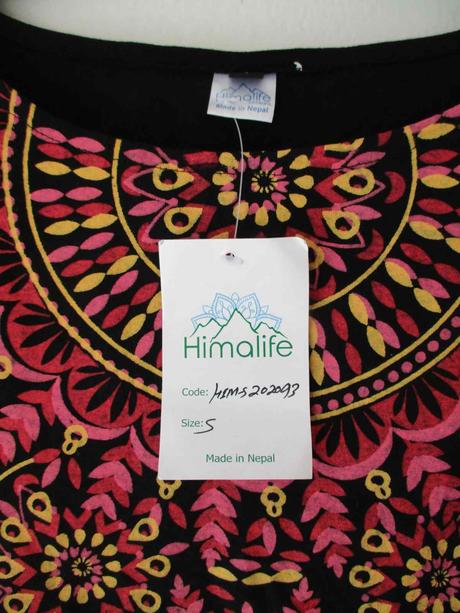 Dámské šaty tunika mandaly himalife s 36, 36 / s