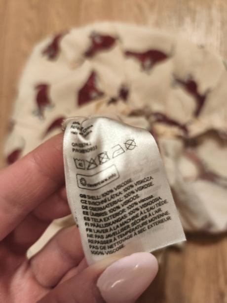 Kraťasový overal bez ramínek, h&m,164