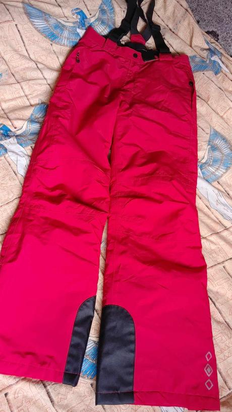 Dívčí lyžařské kalhoty, crivit,146