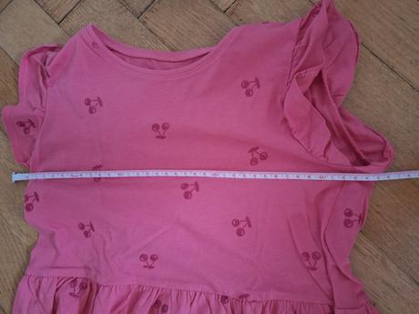 Šaty dívčí šaty třešně vel. 134 / 140, h&m,134