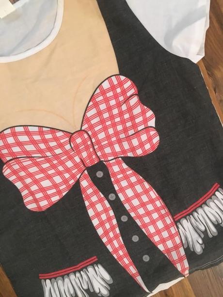 Nové triko mašle, vel m/l, party more, m