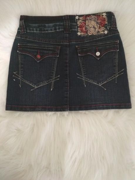 Dívčí riflová sukýnku zn. denim, denim,128