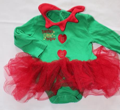 Ad405. vánoční body se sukní 3-6 měs., 62