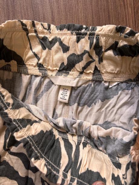 Široké kalhoty, h&m,xs