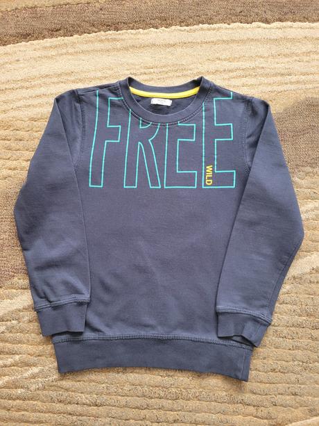 Tenčí mikina tm. modrá, pepco,128