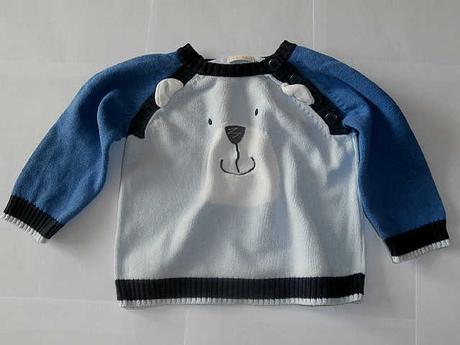 Pletený svetřík, bhs,74