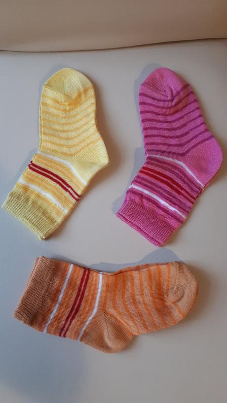 2 páry ponožek letní dívčí vel. 92-98, 92