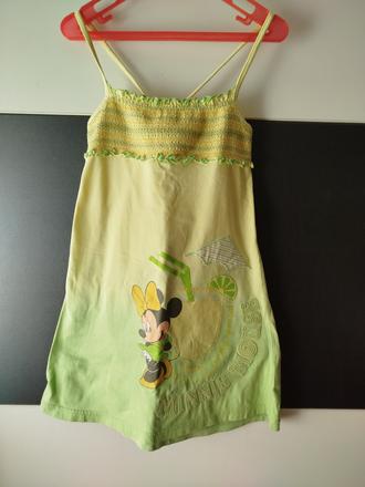 Šaty zn. disney vel.122, disney,122