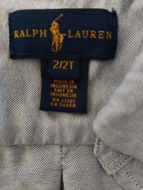 Košile chlapecká ralph lauren 92/98, ralph lauren,92