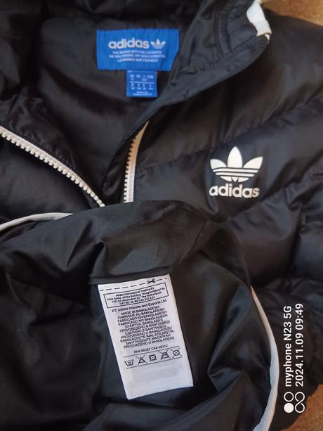 Bunda černá zn."adidas" vel."38" i větší vel, adidas,38