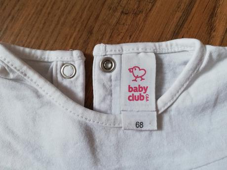 Tričko s dlouhým rukávem, c&a,68