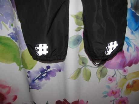 Lyžařské černé kalhoty, oteplovačky, kiki&koko,122