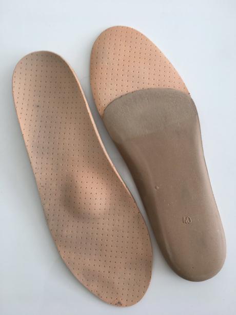 Zdravotní vložky do bot, vel. 40, 
