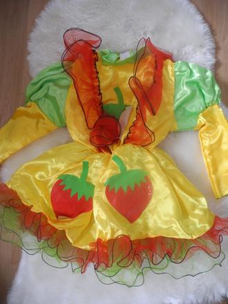 Karnevalový kostým jahoda,