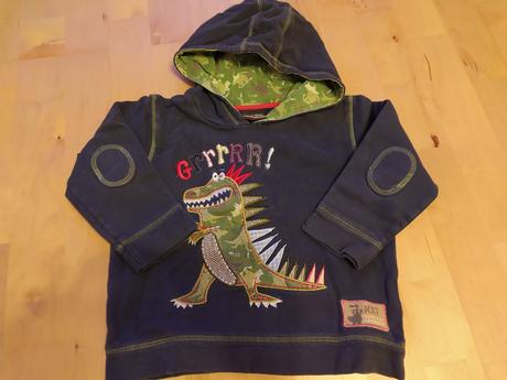 Mikina next vel. 104 s dinosaurem, next,104