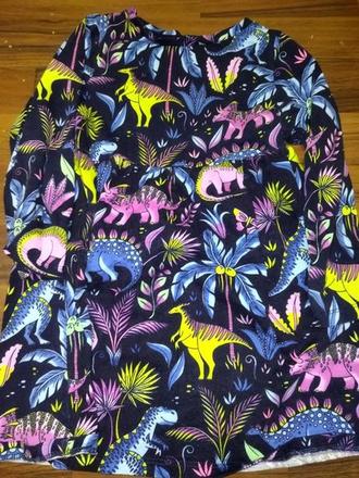 Šaty s dinosaury 98 bluezoo, bluezoo,98