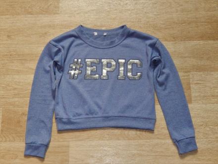 Crop mikina - vel.140, champion,140